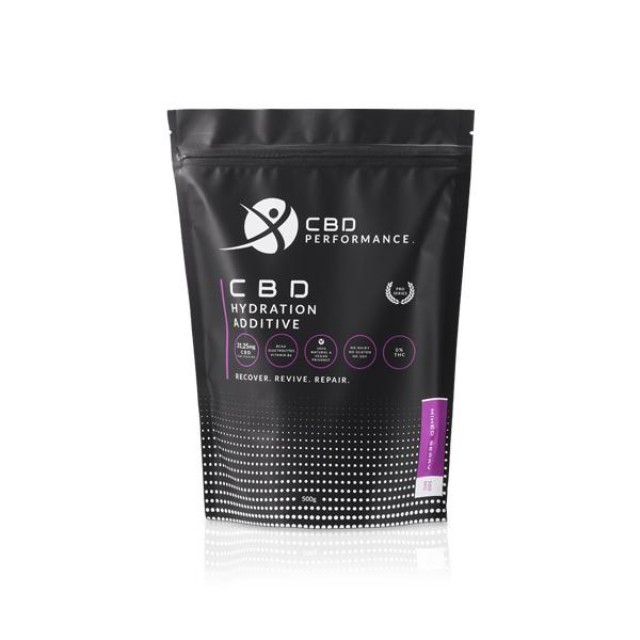 CBD Performance 500mg CBD Hydration Additive 500g - Mixed Berry
